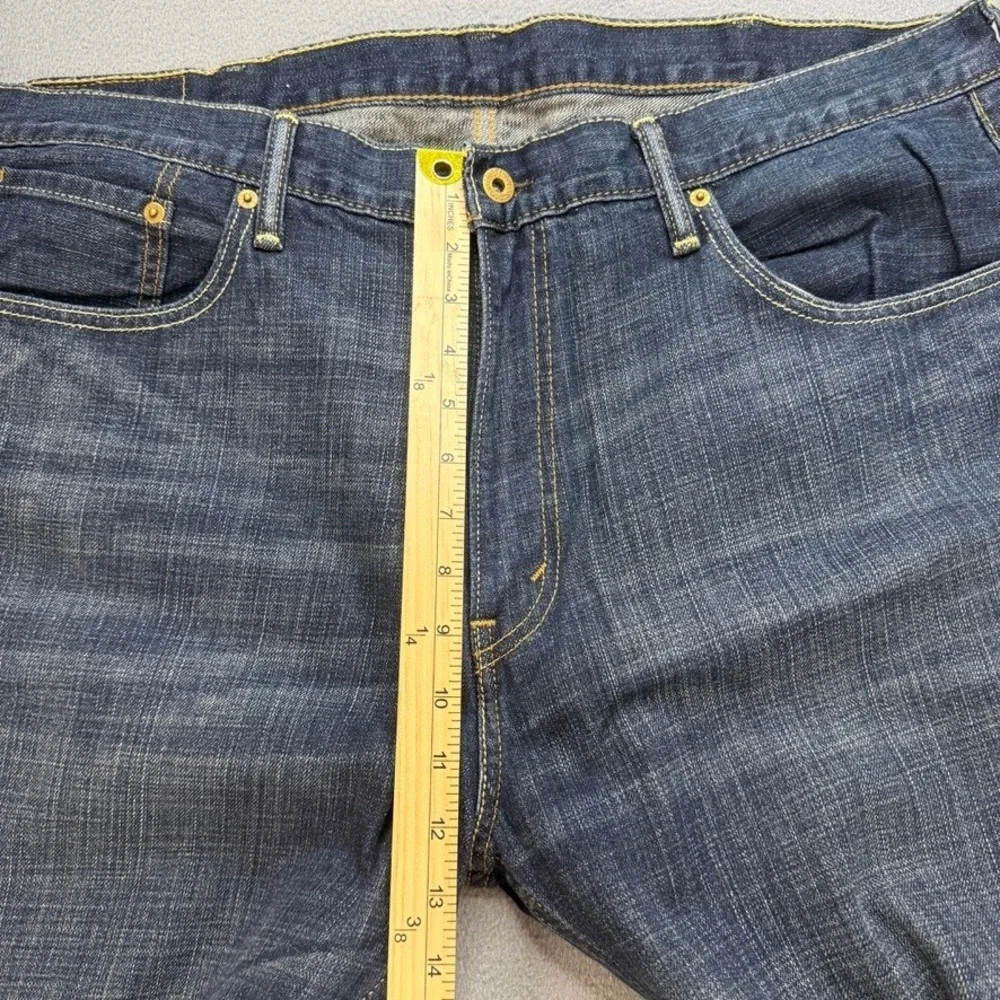 Levis 569 Jeans Loose Straight 38x34 (FIT 41x33) Baggy Dark Wash Denim Skater